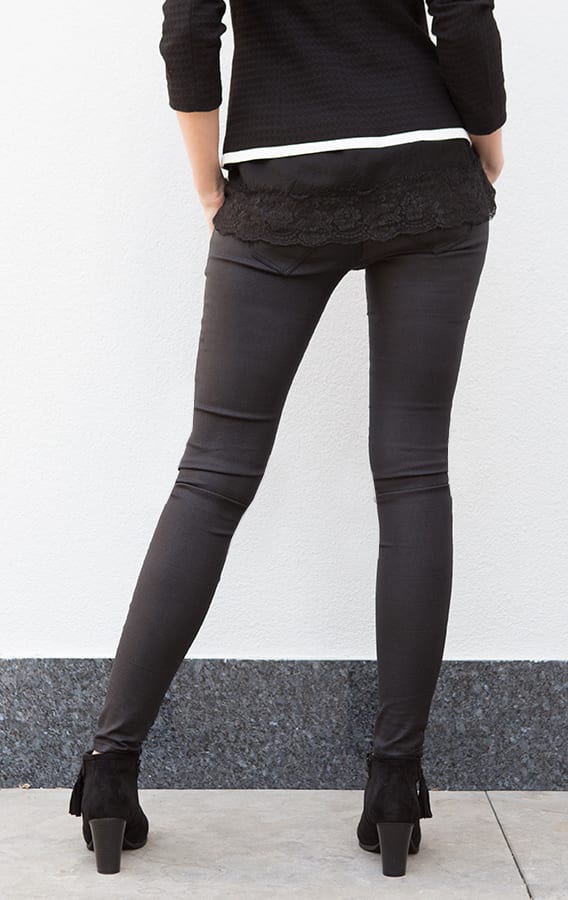 Bella Tassel Booties Black – shoparchief, foto 4