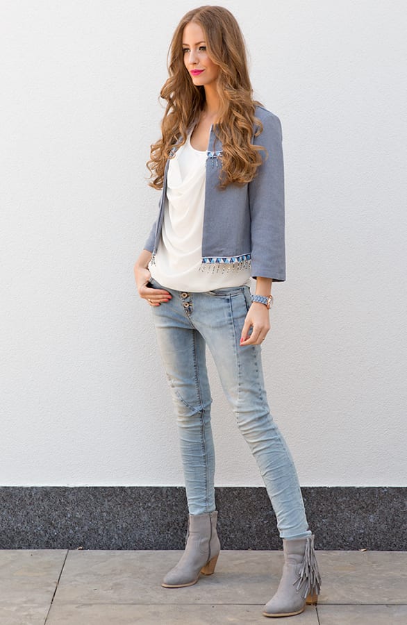 Exclusive Kelim Jacket Blue – shoparchief, foto 5
