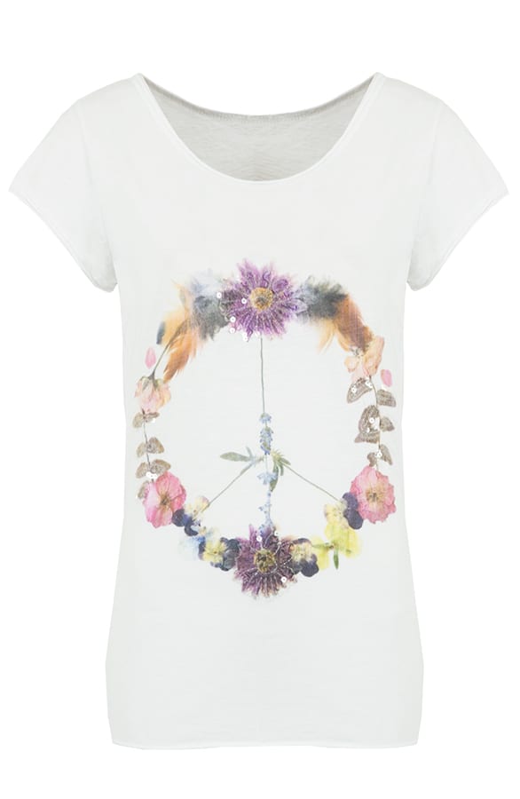 Flowerly Top White – shoparchief, foto 1