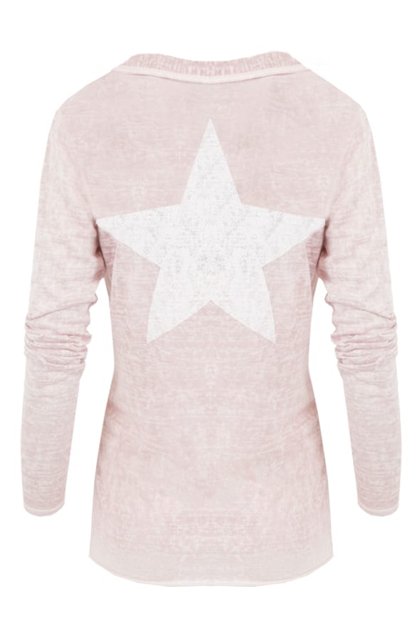 Full Star Cardigan Pink – shoparchief, foto 1