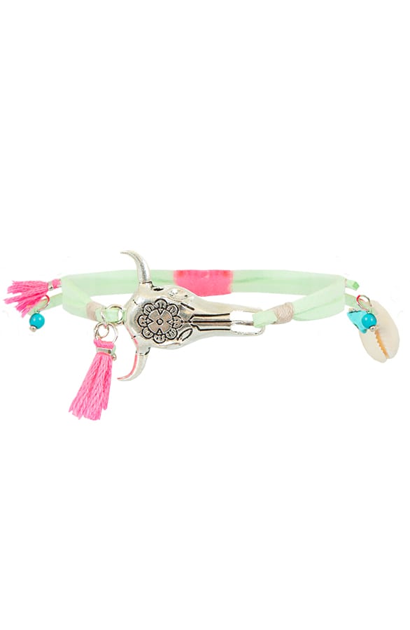 Ibiza Buffalo Bracelet Mint – shoparchief, foto 1