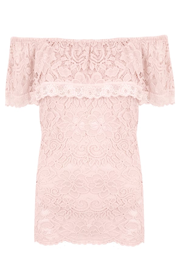 Lace Lady Top Pink – shoparchief, foto 1