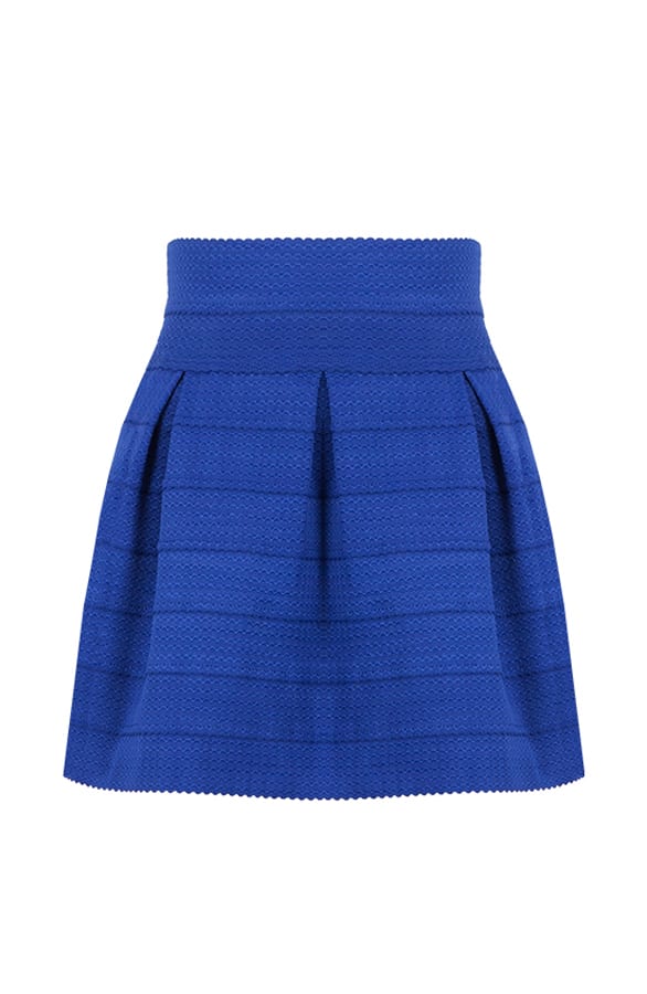 Scuba Skirt Kobalt – shoparchief, foto 1