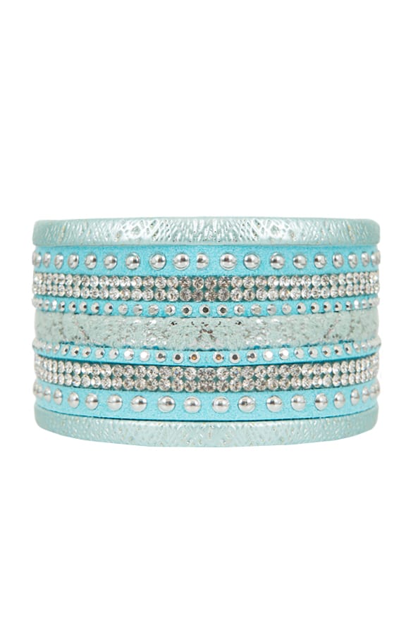 Wrap Bracelet Blue Fever – shoparchief, foto 1