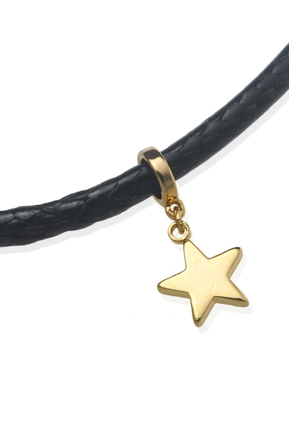 Choker Ketting Ster Goud – shoparchief, foto 3