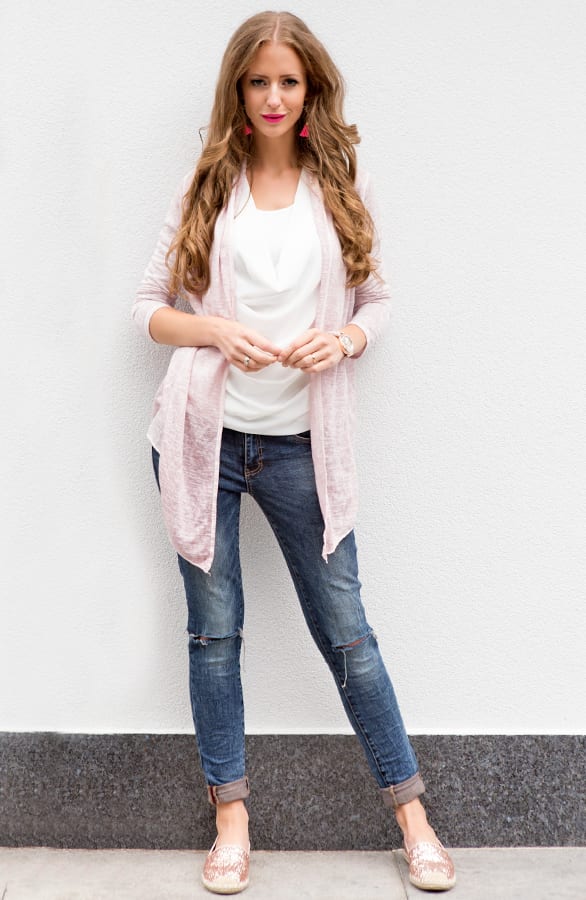 Full Star Cardigan Pink – shoparchief, foto 4