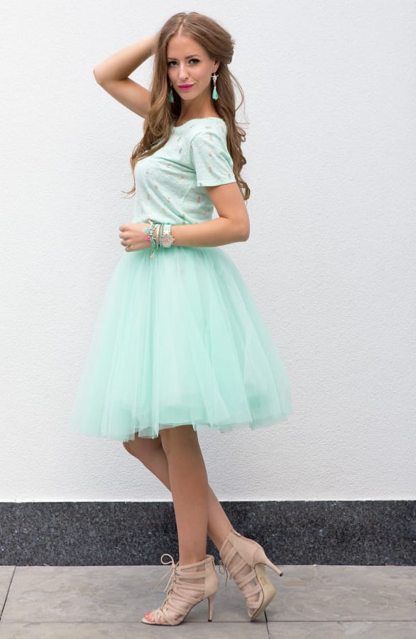 Tule Rok Mint Luxury – shoparchief, foto 3