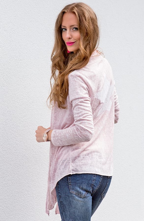 Full Star Cardigan Pink – shoparchief, foto 6