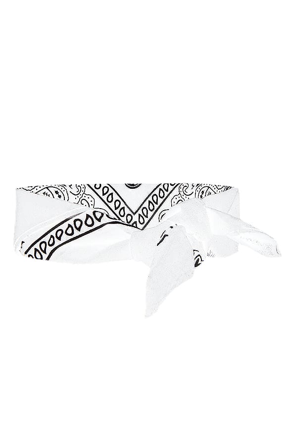 Bandana Sjaal Classic Wit – shoparchief, foto 1