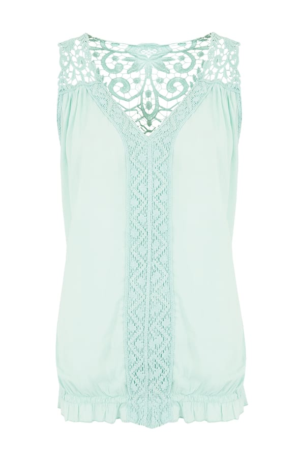 Breeze Lace Top Mint – shoparchief, foto 1