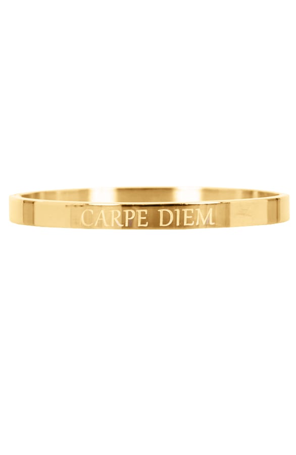 Carpe Diem Gold Bracelet – shoparchief, foto 1
