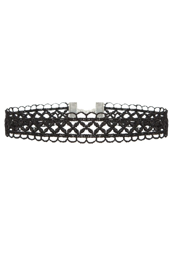 Choker Ketting Double Lace – shoparchief, foto 1