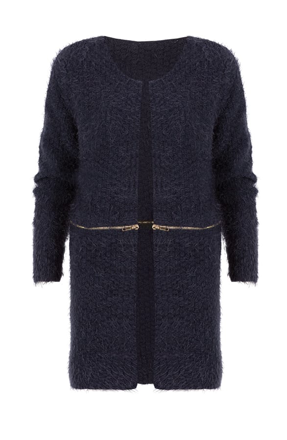 Divide Me Cardigan Blue – shoparchief, foto 1