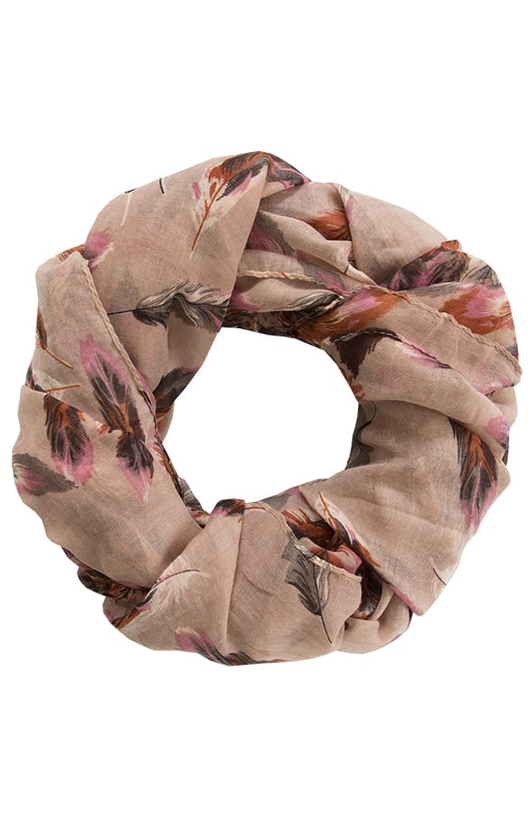 Feather Print Sjaal – shoparchief, foto 1