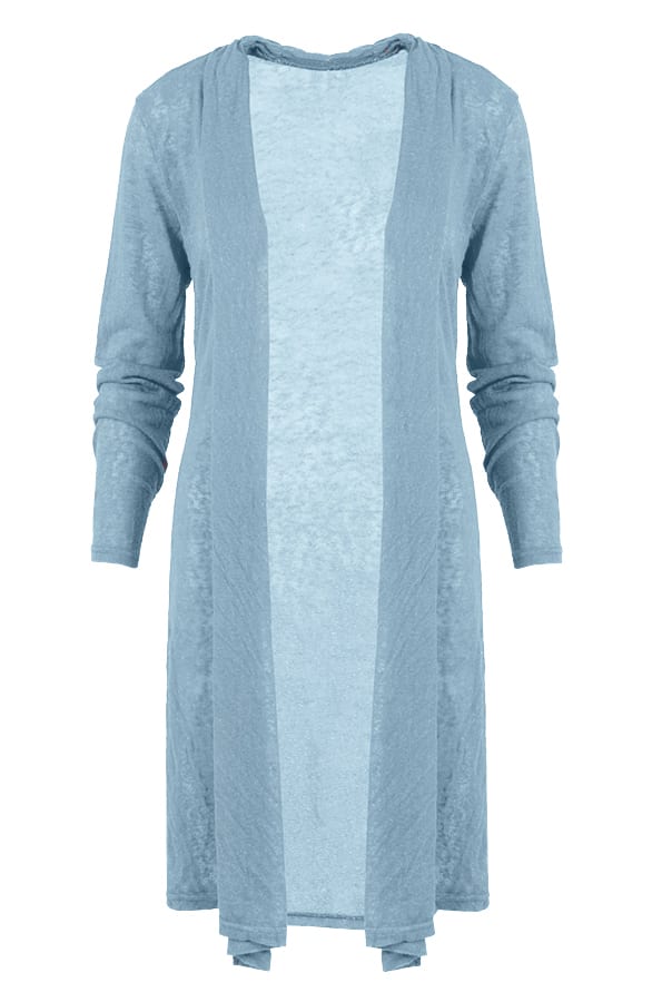 Long Cardigan Lover Jeans Blue – shoparchief, foto 1