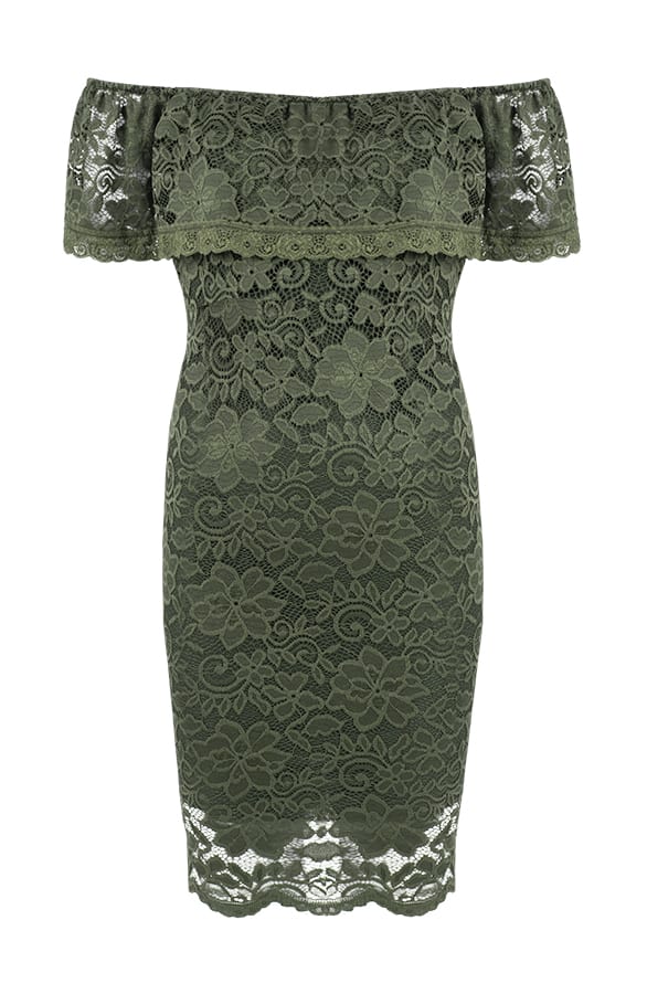 Pretty Lace Kleid Armeegrün, Shoparchiv, Foto 1