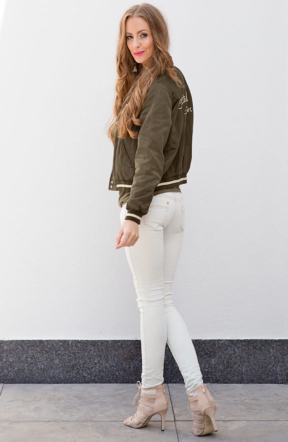 Limited Edition Bomber Jacket Army – shoparchief, foto 5
