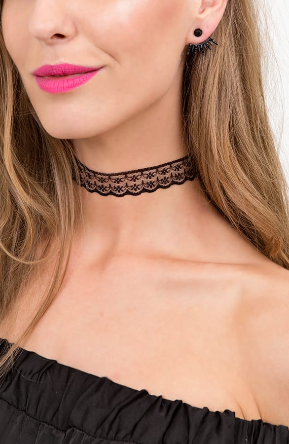 Choker Ketting Lace – shoparchief, foto 7