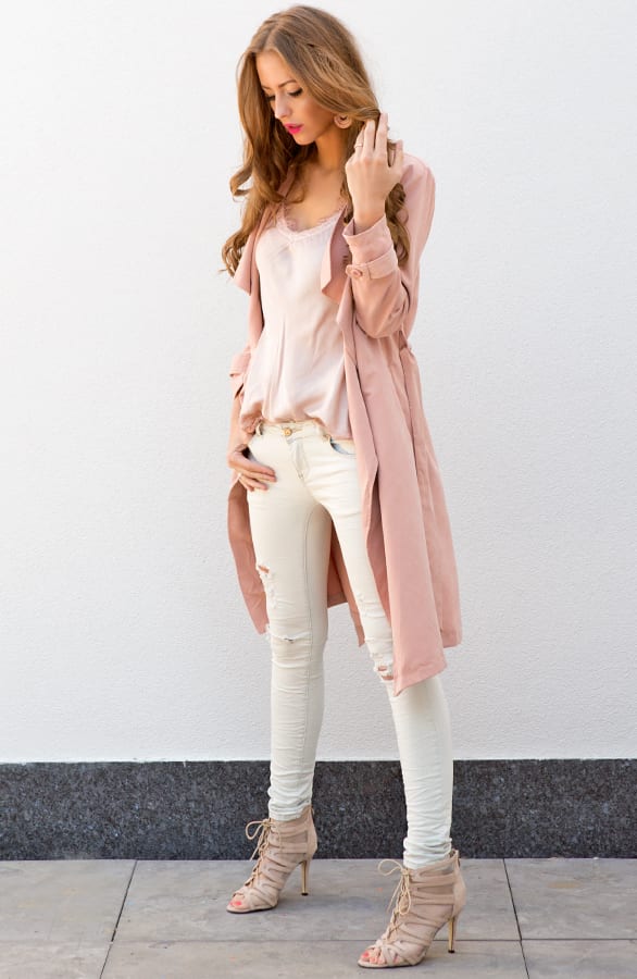 Safari Trenchcoat 2.0 Blush – shoparchief, foto 2