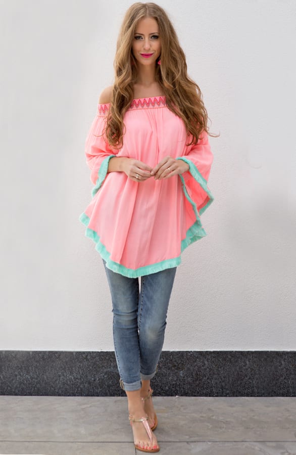 Neon Hawaiian Tropic Tuniek – shoparchief, foto 1