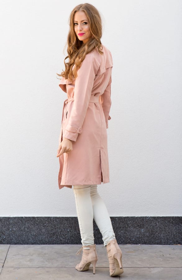 Safari Trenchcoat 2.0 Blush – shoparchief, foto 4