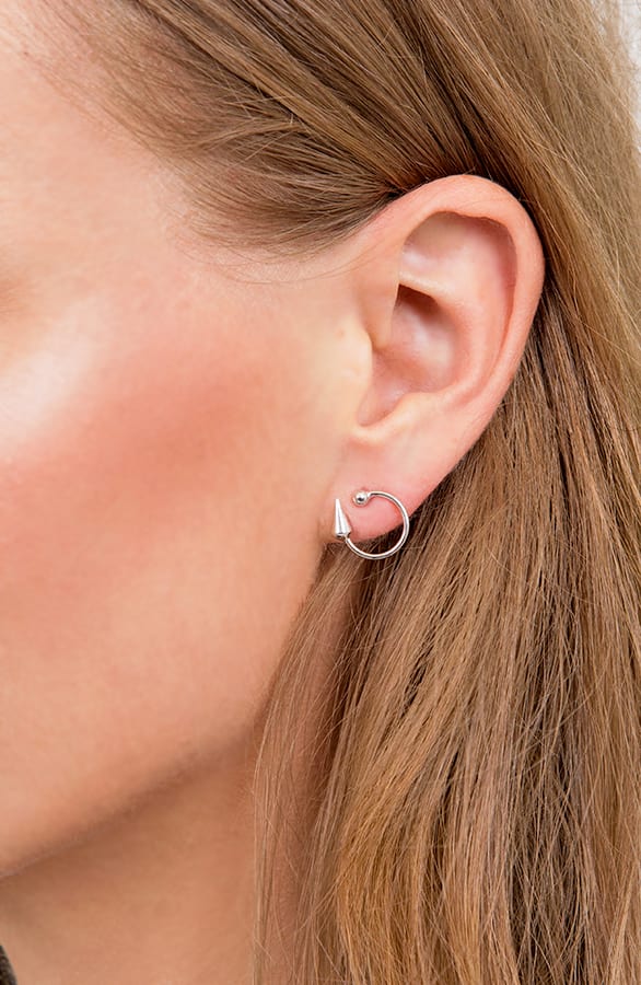 Arrow Ring Zilver Oorbellen – shoparchief, foto 2