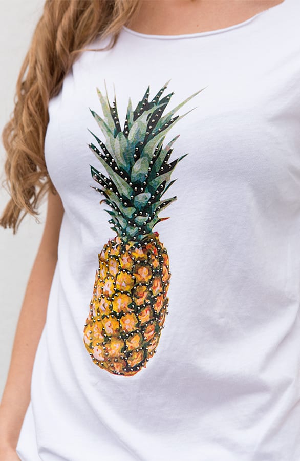 Pineapple Top Little Studs – shoparchief, foto 3