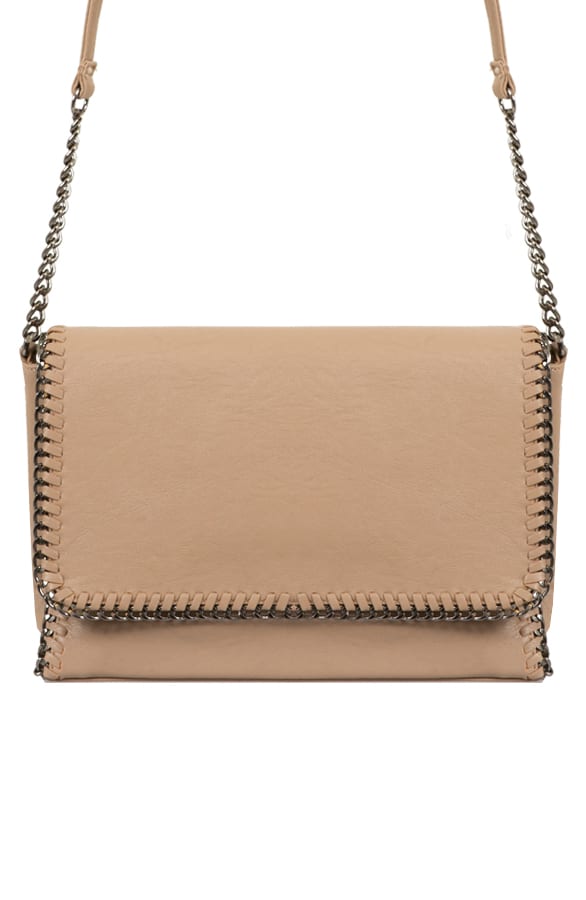 Chain Clutch Taupe – shoparchief, foto 1
