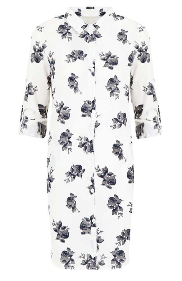 Floral Long Blouse – shoparchief, foto 1