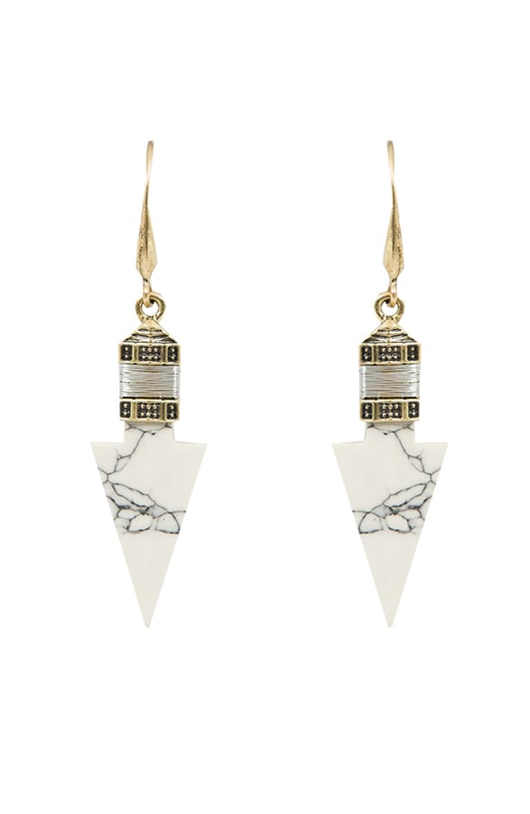 Marble Arrow Oorbellen – shoparchief, foto 1