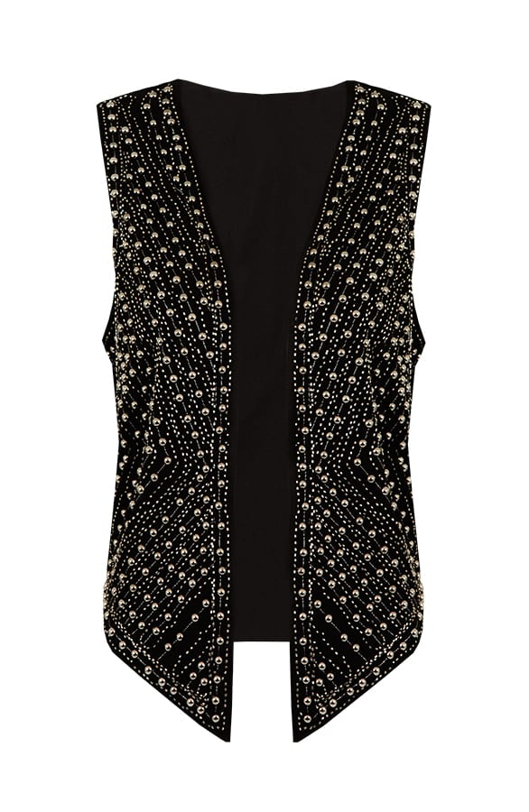 Rock Chic Gilet Black – shoparchief, foto 1