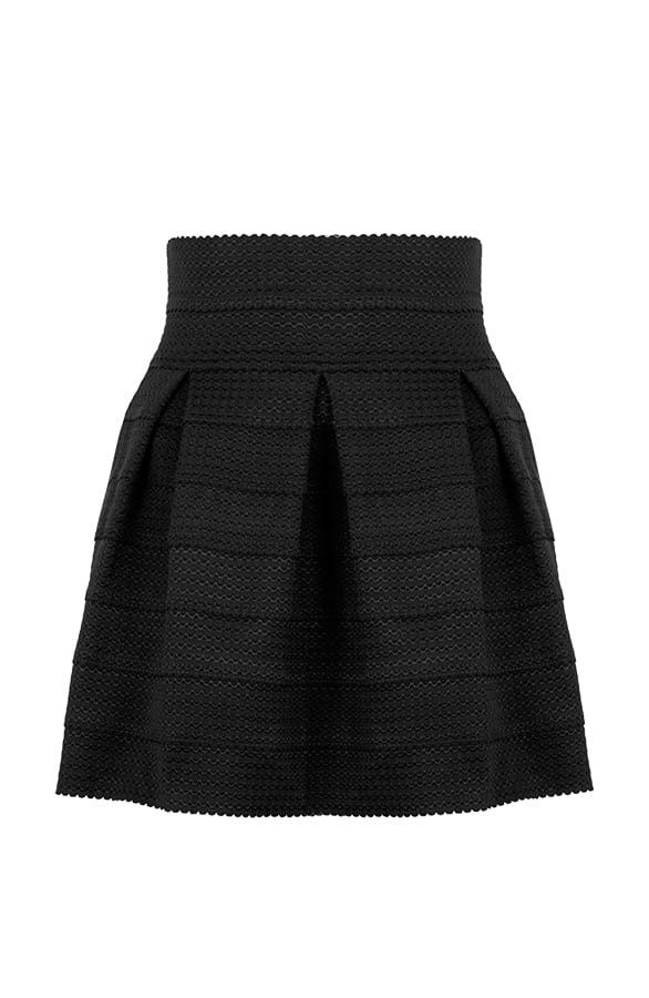 Scuba Skirt Black – shoparchief, foto 1