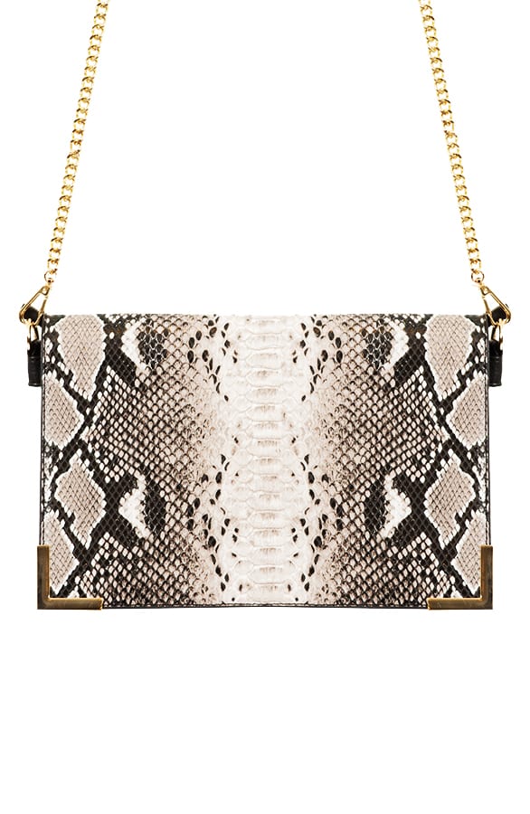Snakeskin Large Clutch – shoparchief, foto 1
