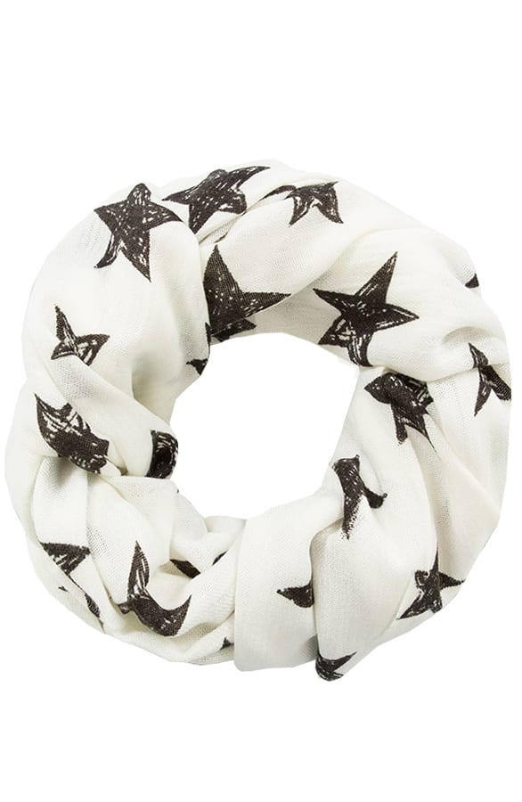 Star Fever Sjaal White – shoparchief, foto 1