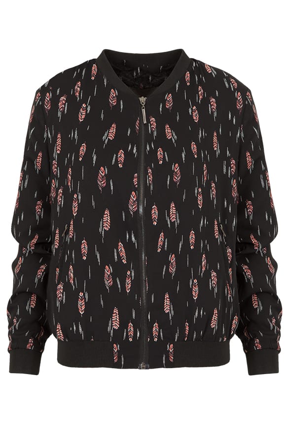 Venice Feather Bomber Jacket – shoparchief, foto 1