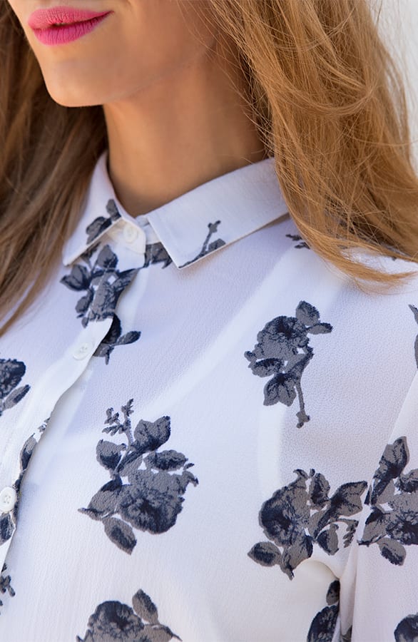 Floral Long Blouse – shoparchief, foto 5