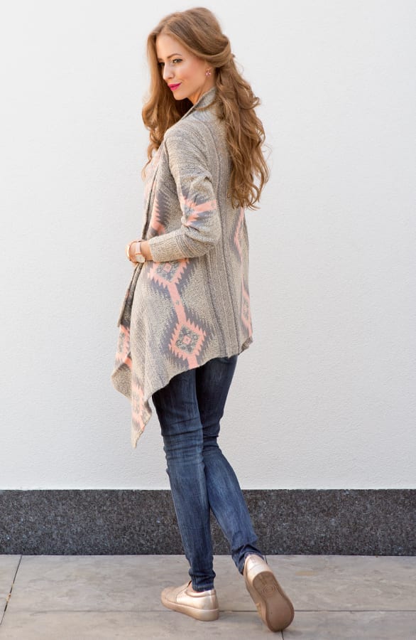 Aztec Pink Cardigan 2.0 – shoparchief, foto 6