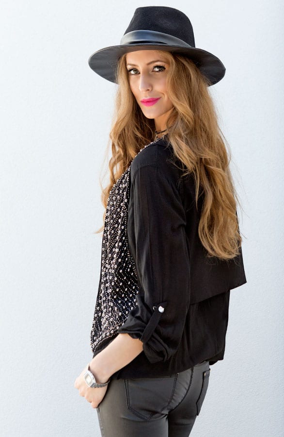 Rock Chic Gilet Black – shoparchief, foto 6