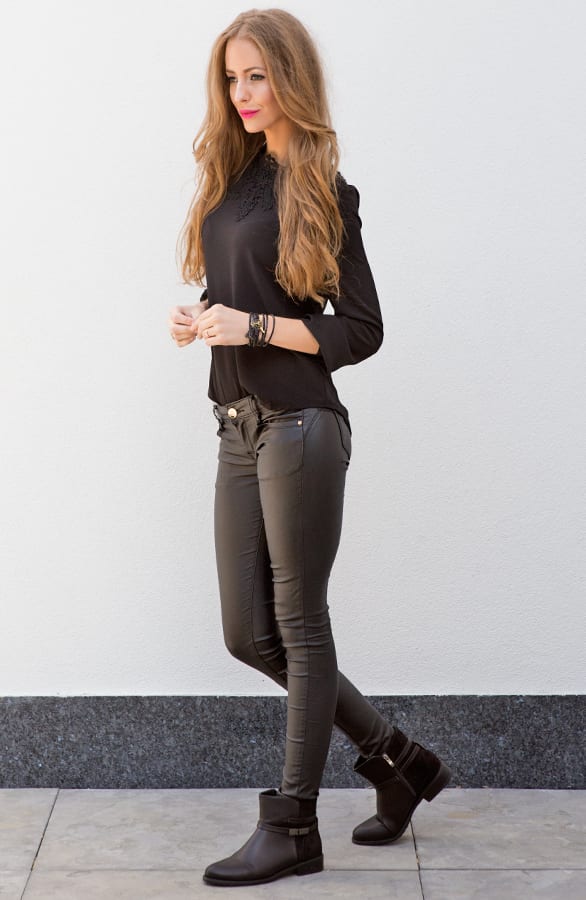 Suede Buckle Boots 2.0 Black – shoparchief, foto 7