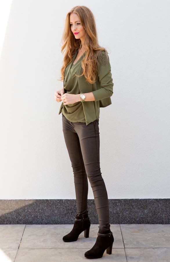 Luxury Chains Jacket Army – shoparchief, foto 3