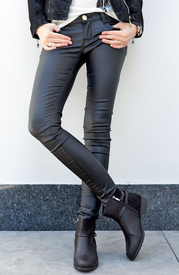 Suede Buckle Boots 2.0 Black – shoparchief, foto 5