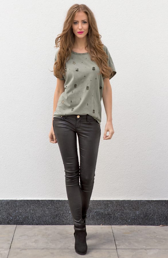 Raw Top Washed Army – shoparchief, foto 3