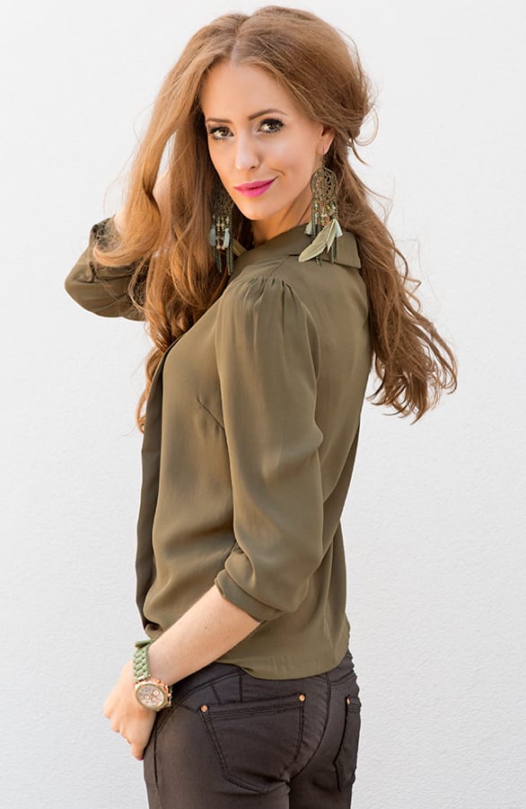 Dreamcatcher Oorbellen Army – shoparchief, foto 4