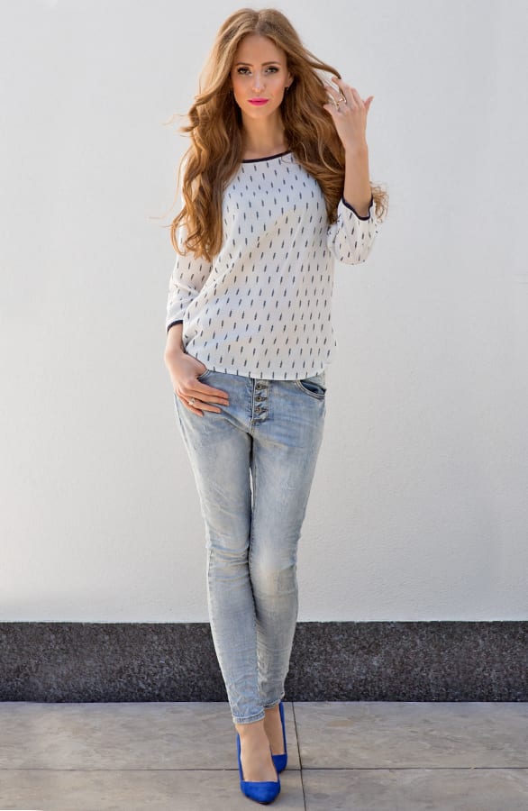 Leaves All Over Tuniek White – shoparchief, foto 7