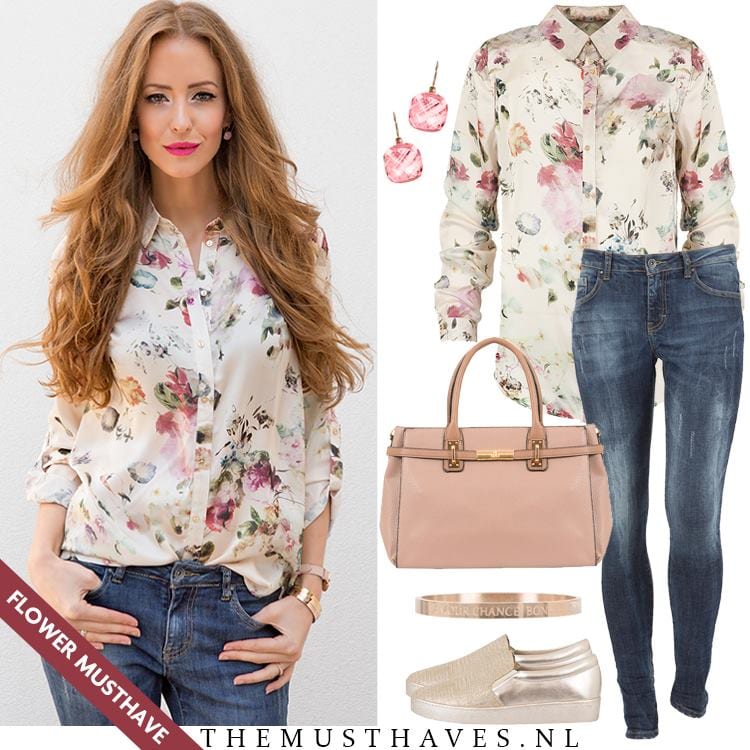 Bloemen Blouse Dames