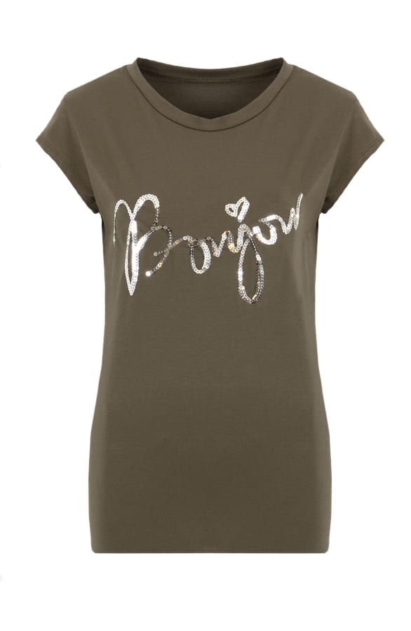 Bonjour Sparkle Top Army – shoparchief, foto 1