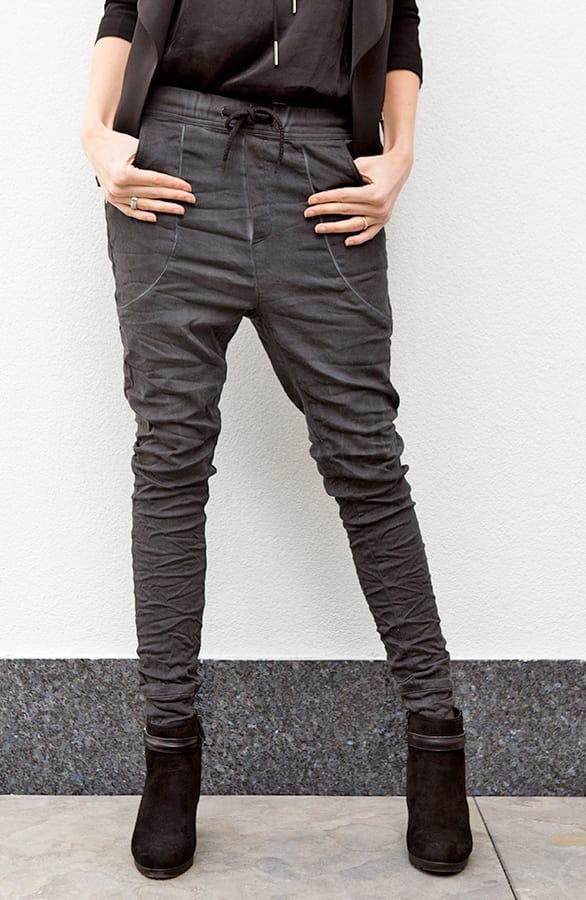Denim Black Jogging Jeans – shoparchief, foto 5