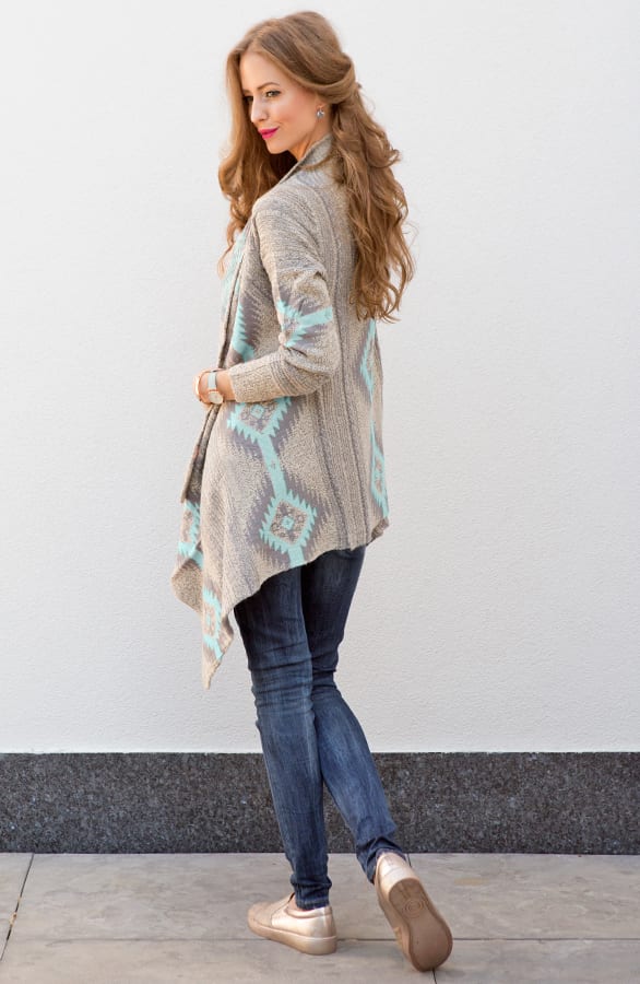 Aztec Mint Cardigan 2.0 – shoparchief, foto 6
