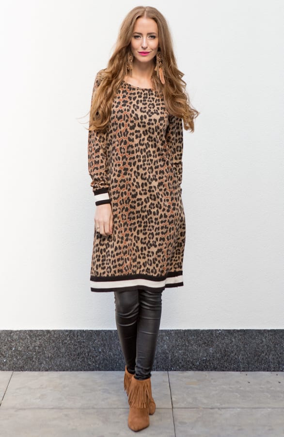 Leopard Tuniek Brown – shoparchief, foto 6