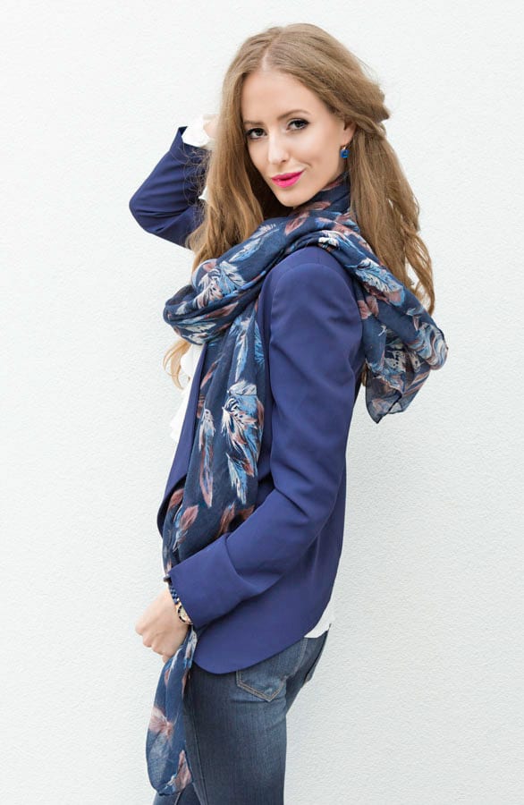 Crystal Oorbellen Navy – shoparchief, foto 6